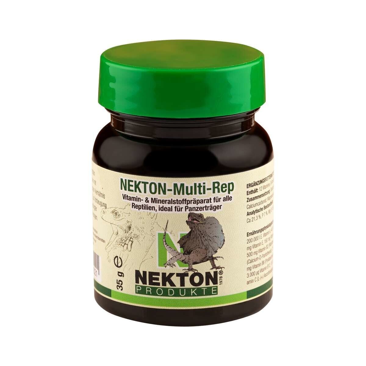 NEKTON Multi Rep 35g, Vitamine Rettili, Preparazione Rettili,
