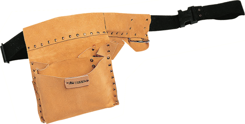 BORSA CARPENTIERE CROSTA MULTITASCHE CON BORCHIE