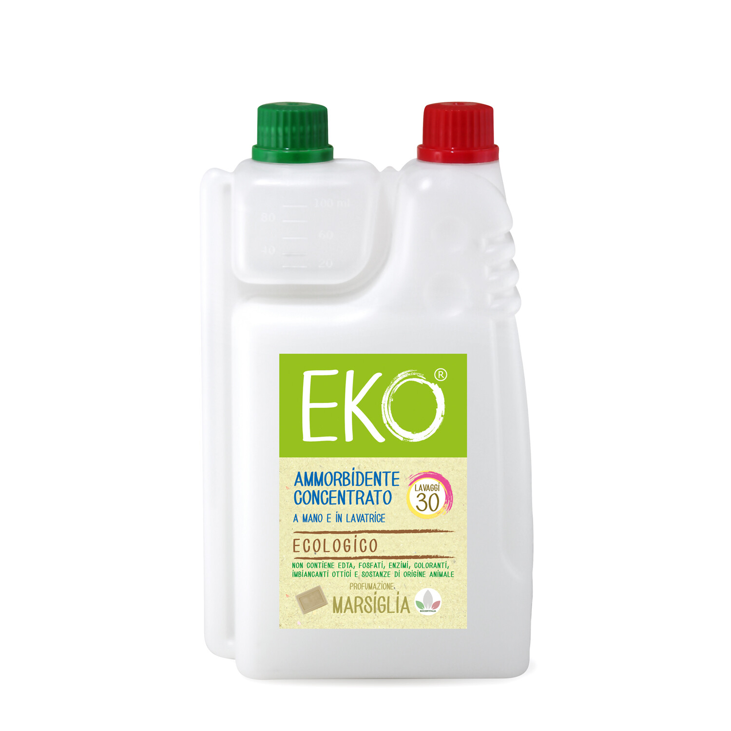 Eko Ammorbidente Lavatrice - 30 Lavaggi 600ml, Marsiglia