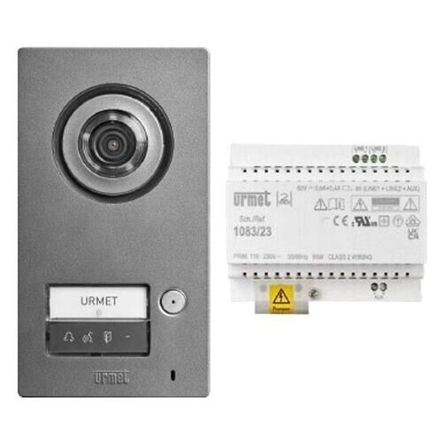 Urmet Kit Base videocitofono monofamiliare Mikra 2 Voice 1784/801