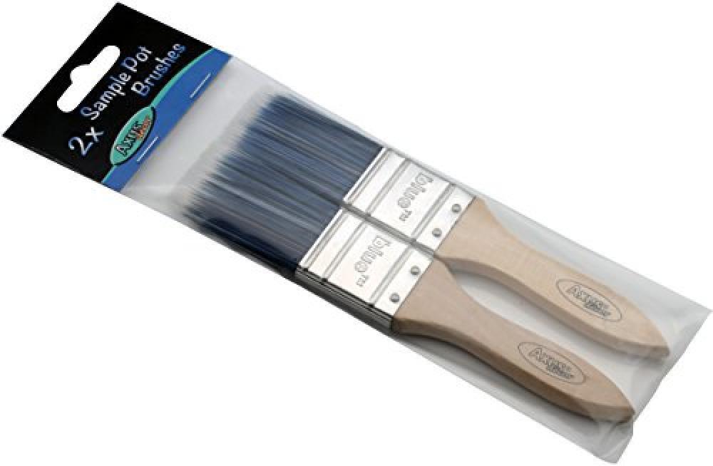 (TG. 1" (25mm) Sample Pot Brush (Twin Pack)) Axus Décor BB05 – , AXU/BBSP2 -