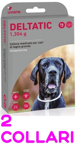 DELTATIC COME SCALIBOR COLLARE ANTIPARASSITARIO CM 75