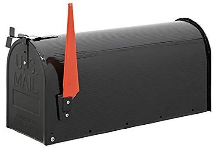 Arregui USA Mail  Buzon americano acciaio nero