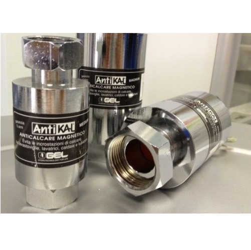 FILTRO MAGNETICO ANTICALCARE GEL ANTIKAL MINI 1/2 CALDAIA IMPIANTO RISCALDAMENTO