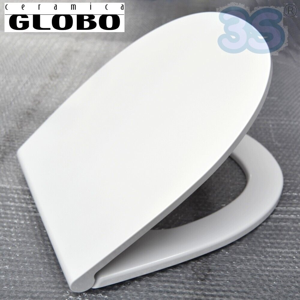 Sedile originale per wc 4ALL Ceramica Globo in termoindurente - MDR19BI