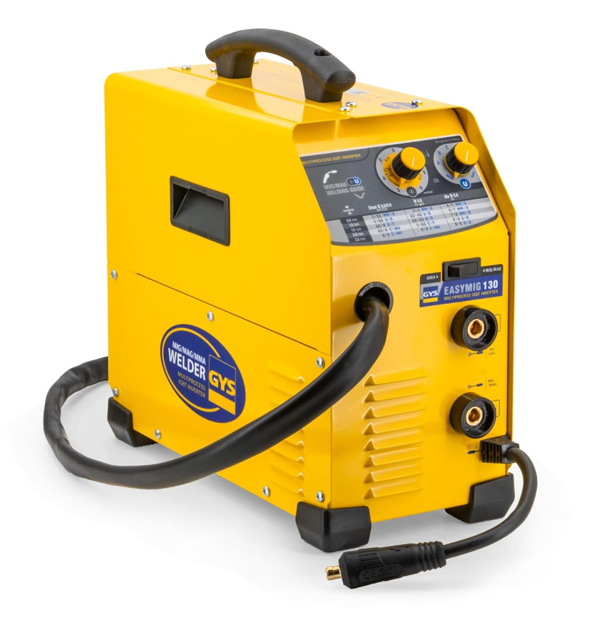 Saldatrice Monofase Inverter Semi-Automatica Easymig 130 Mig/Mag GYS 130A 230V