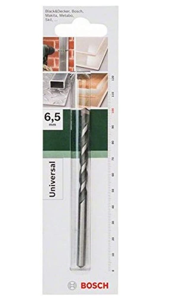 BOSCH - PUNTA DA TRAPANO UNIVERSALE MULTIUSO 6,5 MM