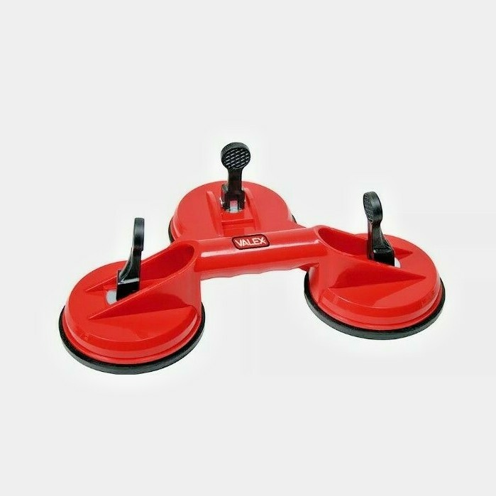VALEX VENTOSA TRIPLA 115MM PER SOLLEVAMENTO 100KG