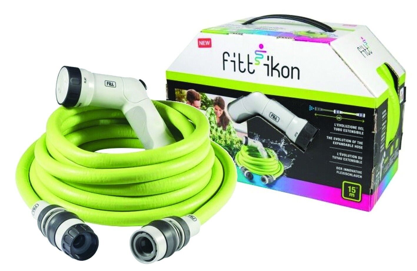 FITT IKON tubo giardin estensibile 15 mt