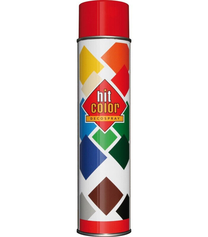 Spray Ral 3000 Rosso Fuoco Lucido 600ML Hitcolor Belton