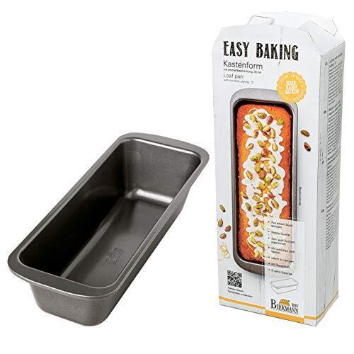 Birkmann  Easy Baking Loaf Pan, Metallo, Grigio, 30 cm