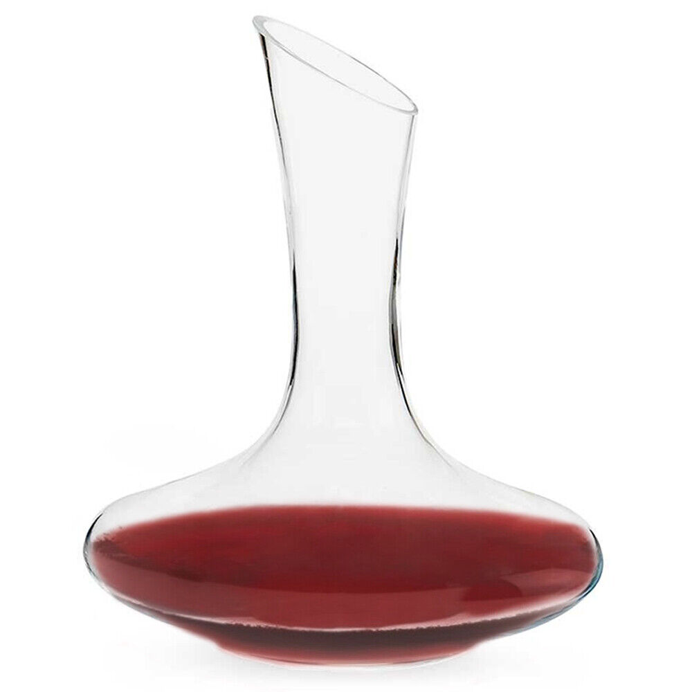 Decanter da vino ml 1800 per degustazione vini nobili sommelier enoteca con coll
