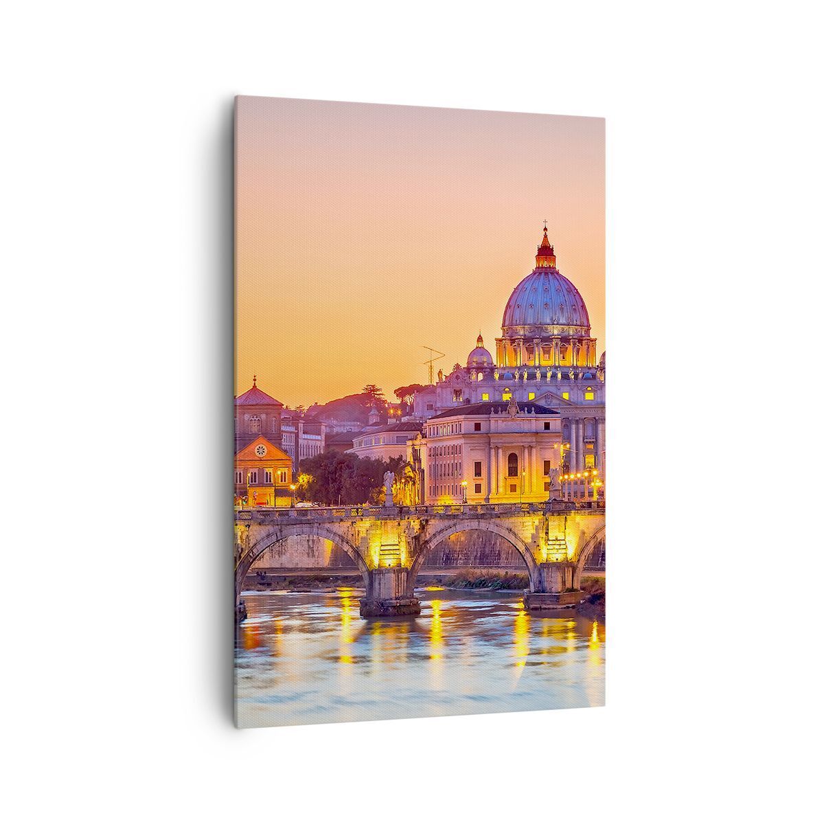 Quadro su Tela 80x120cm Roma italia basilica storia Stampe Immagini Murale