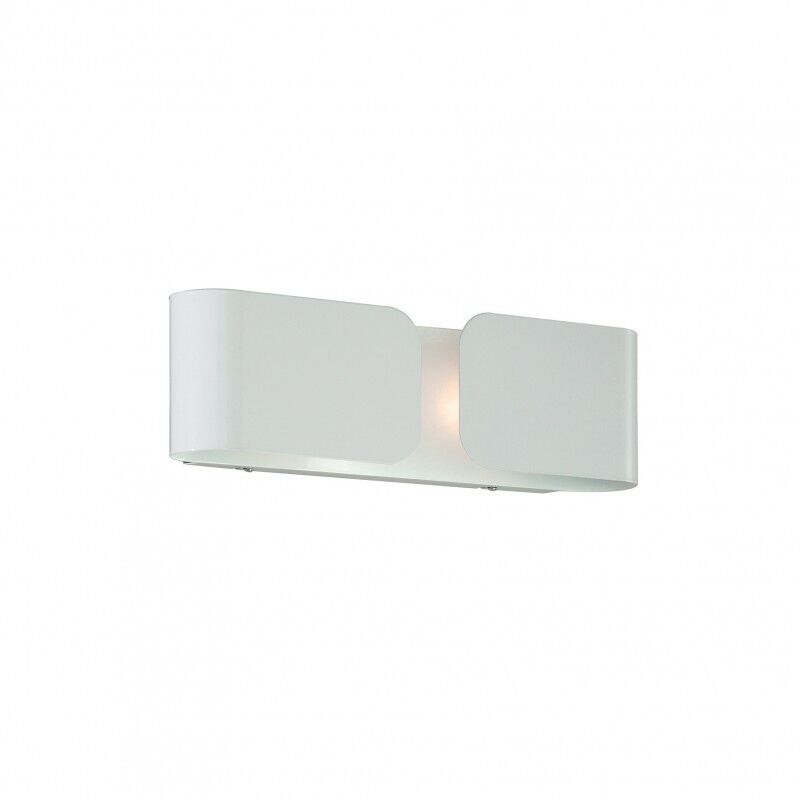 Clip ap2 applique mini bianco rettangolare