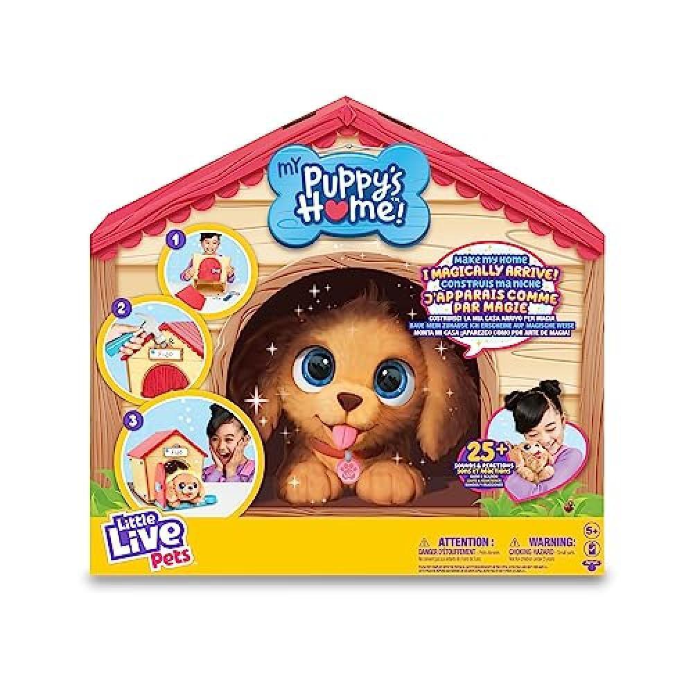 (TG. Piccolo) Little Live Pets - Puppy Home, Famosa, (LPP00000) - NUOVO
