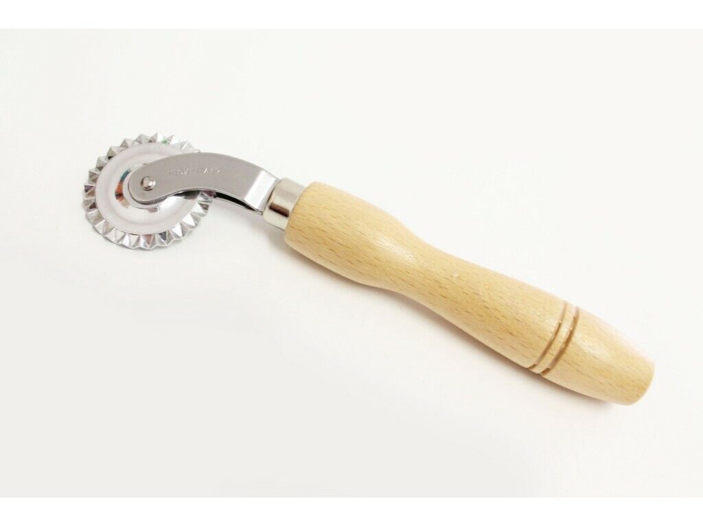 ROTELLA TAGLIAPASTA TAGLIA PASTA IN OTTONE CALDER MADE IN ITALY