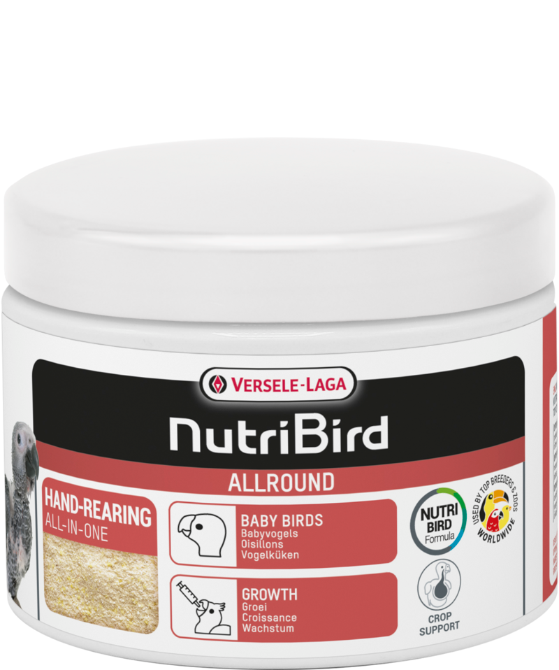 nutribird allround PAPPA DA IMBECCO PER TUTTI I NIDIACEI 250gr