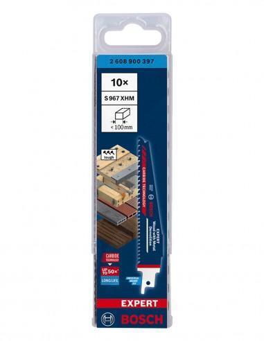 Set di 10 lame sega universale BOSCH EXPERT Wood with Metal Demolition 150 mm (2