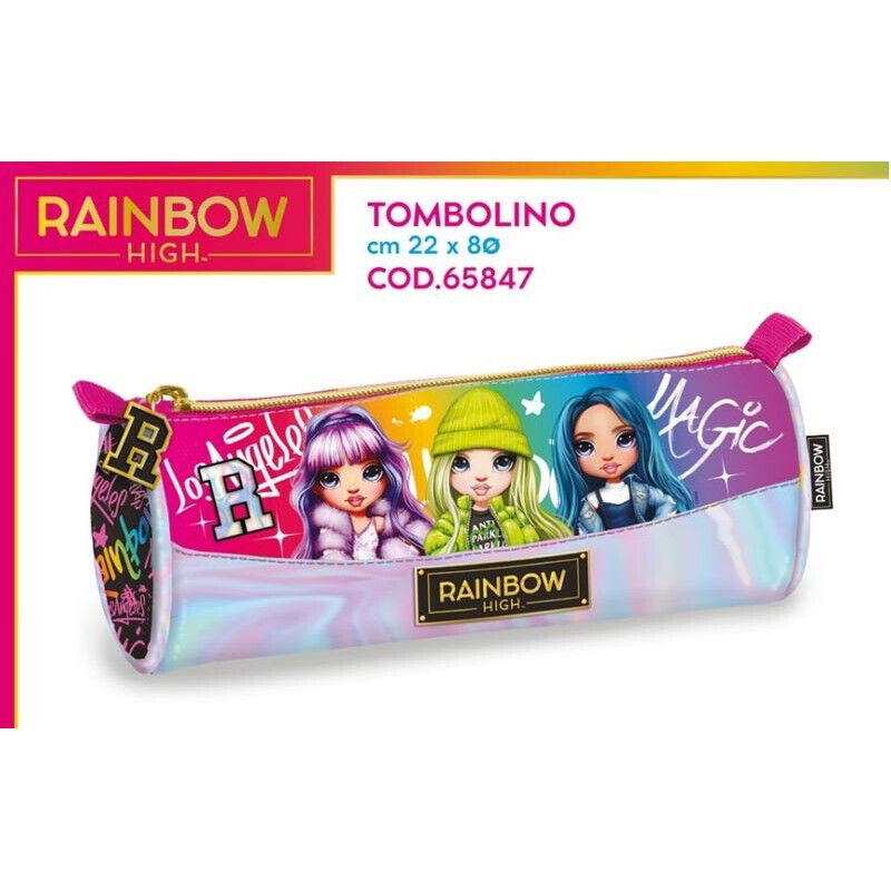 Rainbow High Astuccio Tombolino + OMAGGIO Set 12 pz Cancelleria