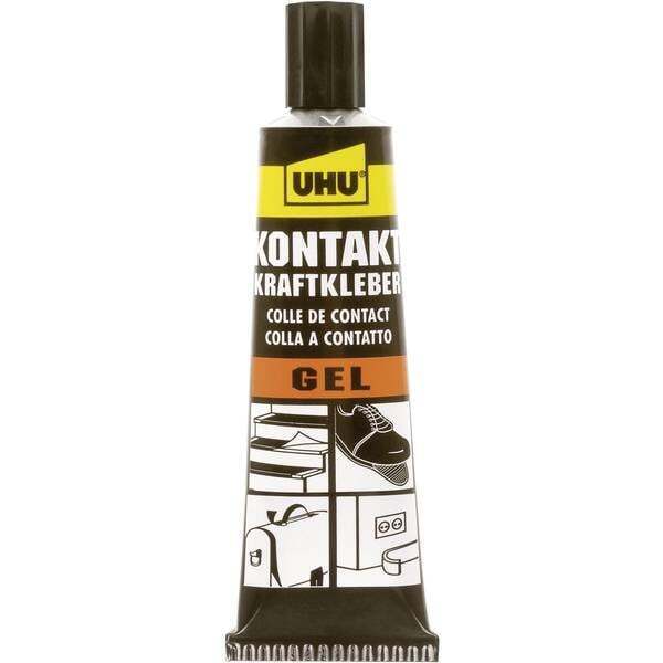 Adesivo a contatto uhu kontakt kraftkleber gel 46480 42 g