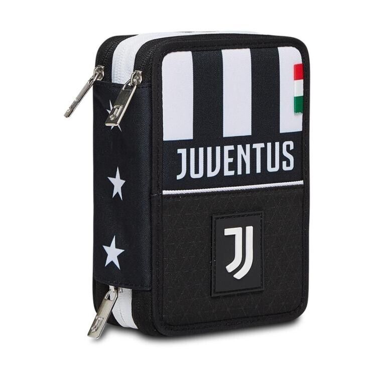 JUVENTUS ASTUCCIO 3 zip CALCIO SPORT PRODOTTO SEVEN