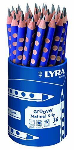 Lyra Groove Matite in Grafite B Groove Slim, Confezione Rotonda di (j9I)