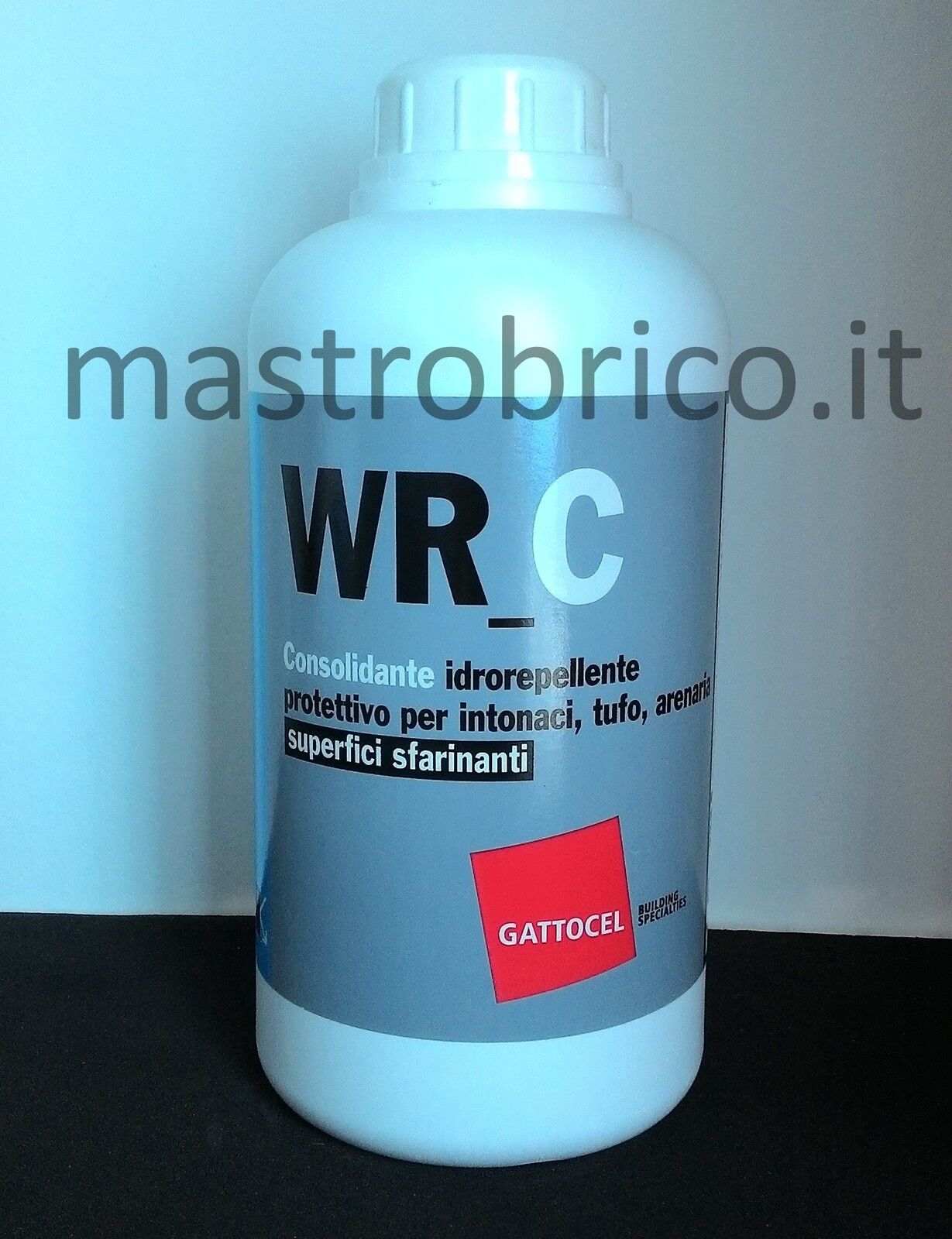 Consolidante idrorepellente WR_C protettivo x superfici sfarinanti vecchi intona
