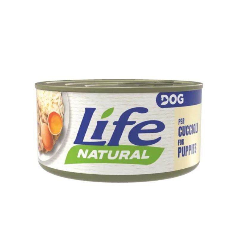 Life dog puppy pollo e uova 90gr