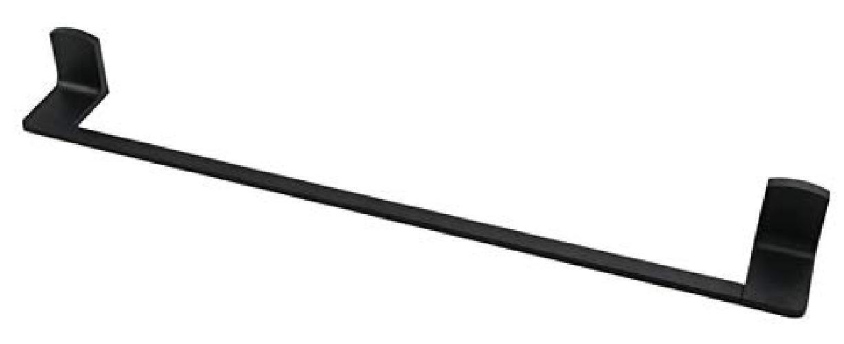 Spirella Taku Matt-Black 60 cm Towel Rail, Nero Opaco, 60 cm