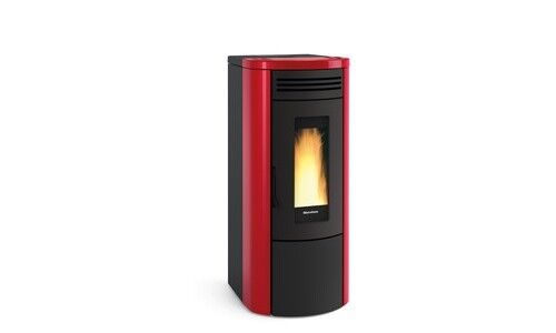 Nordica Extraflame Stufa a Pellet Idro 16 kW 459 m3 Bordeaux Costanza Idro 5.0