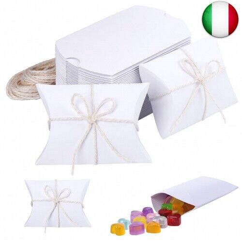 HASEAMALL 50 pz scatole per confetti Scatoline Portaconfetti scatoline Scatole