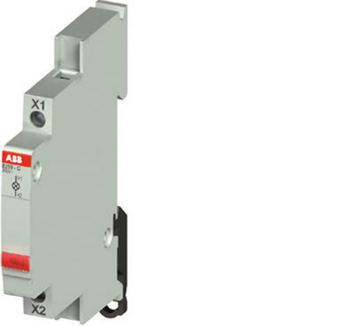 E219-C48 SPIA A LED 12-48VCA/CC ROSSO - ABB E219C48