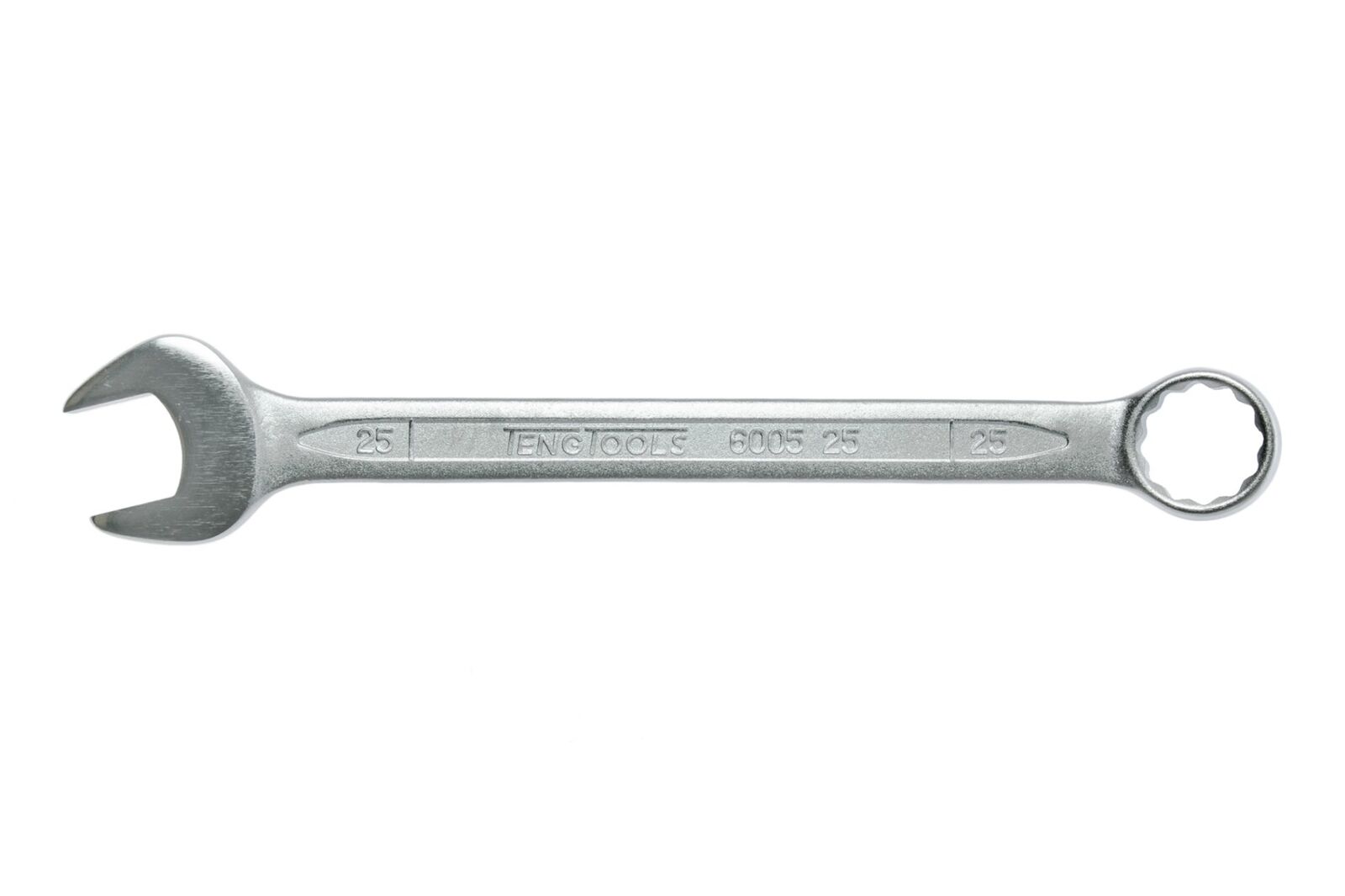 Teng Tools 600525 25mm Anello/Aperto Estremità 15° ad Angolo Chiave Combinata