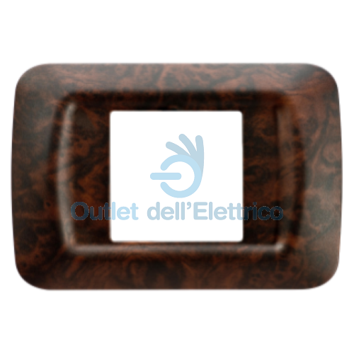 GEWISS GW22672 PLACCA 2 POS.RADICA INGLESE