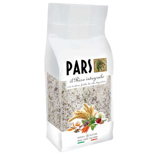 Pars Riso Integrale Verdura/Frutta/Erbe Ema 1 Kg