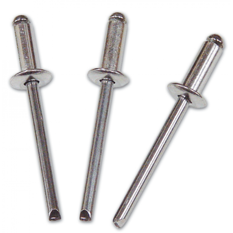4X12 MM RIVETTI ALLUMINIO A STRAPPO -- CONFEZIONE 500 PZ-- BRIXO RIVETTATRICE RI