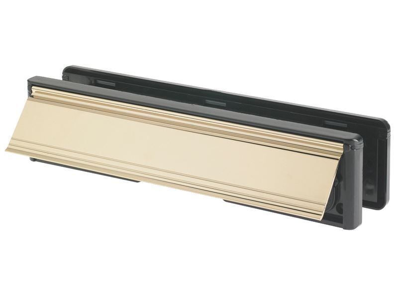 Serrature Yale - Letter Plate PVD Gold (Visi-Packed) 300mm (12in)
