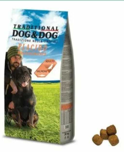 Gheda Traditional Dog&Dog Placido – Salmone 10 Kg.