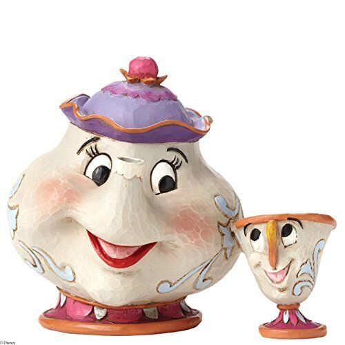 Enesco 4049622 Mrs Potts And Chip Figurine, Multicolore