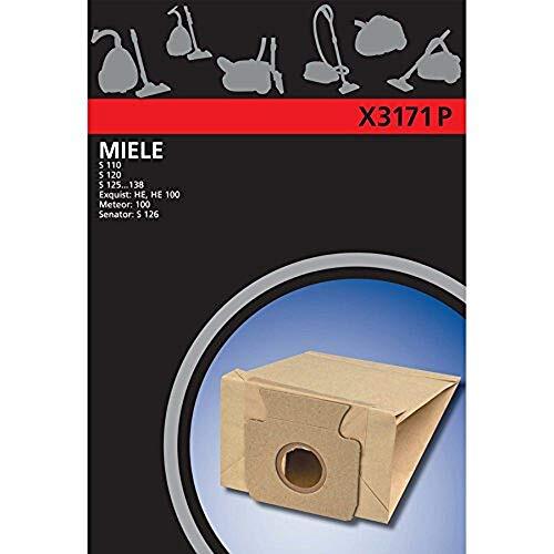 Electrolux X3171P X Range, Sacchetti sintetici per aspirapolvere Miele S125   S1