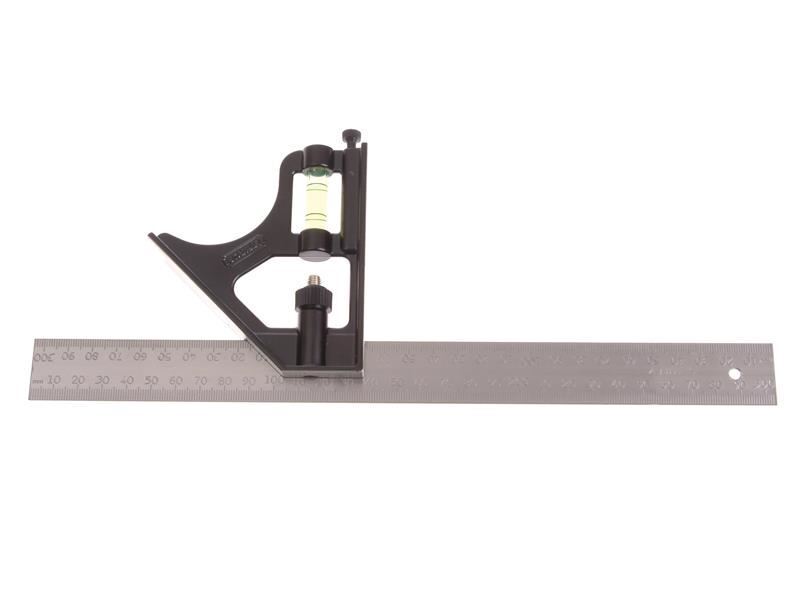 Stanley Tools - Combination Metal Square 300mm (12in)