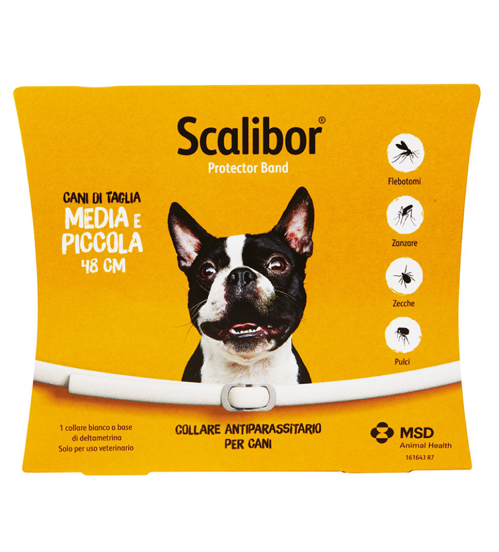 Scalibor 48cm Collare Antiparassitario per Cani di piccola e media taglia