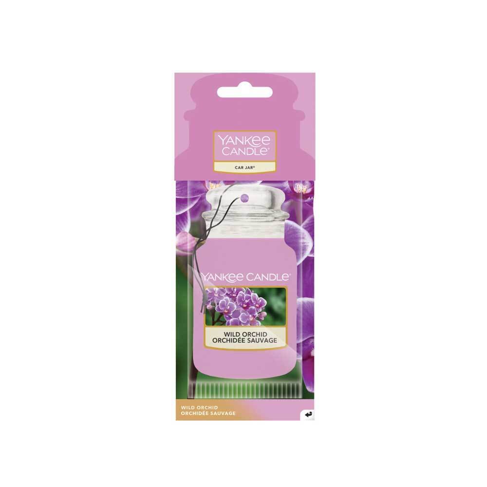 YANKEE CANDLE PROFUMO PER AUTO SINGLE CAR JAR WILD ORCHID
