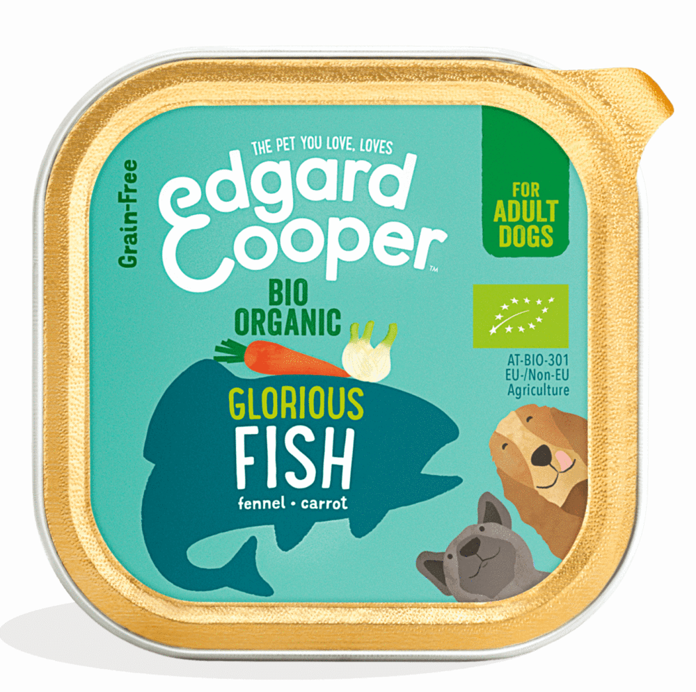 EDGARDCOOPER UMIDO BIO ORGANIC PESCE 100 GR