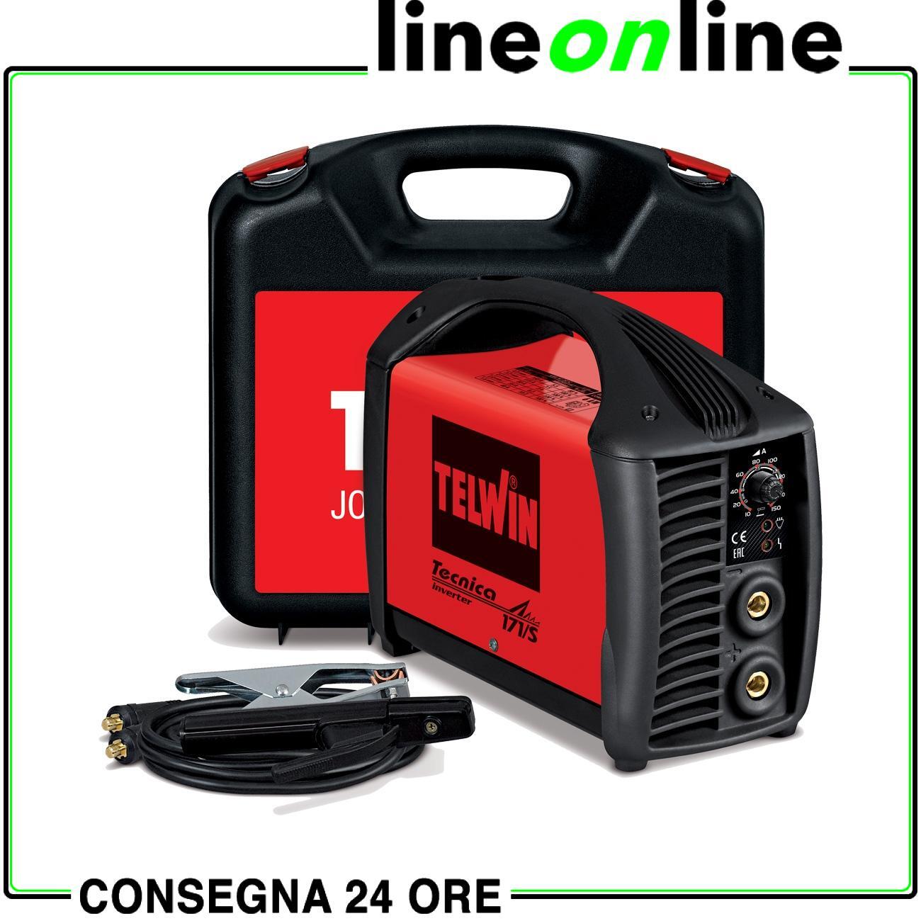 Saldatrice inverter Telwin Tecnica 171/S 816235 per saldatura MMA e TIG