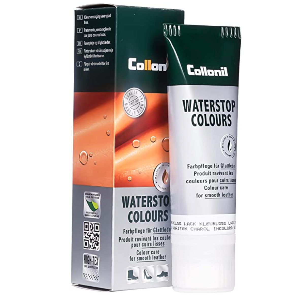 71335 Crema neutra Impermeabilizzante anti Acqua per Scarpe in Pelle - Collonil