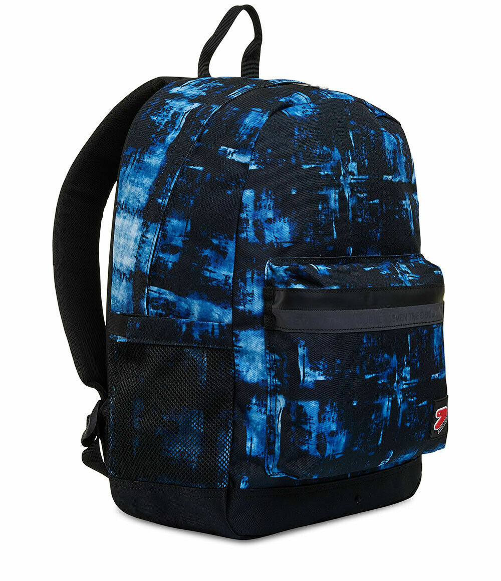 Zaino SEVEN PRO + Power bank 4000 mh scuola  27 litri unisex Check Tye and Dye