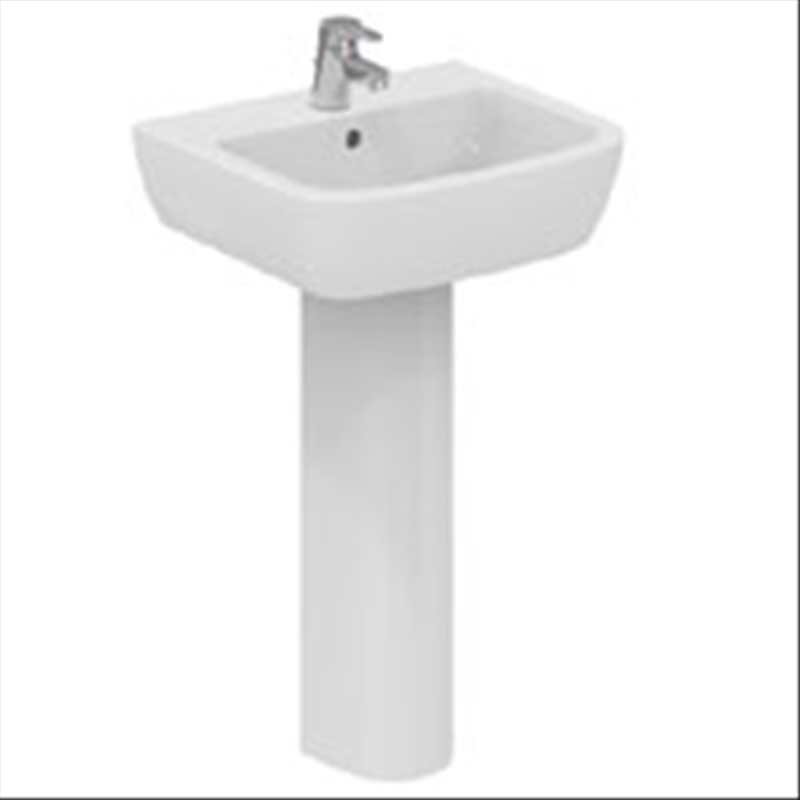 LAVABO CERAMICA DOLOMITE GEMMA 2 50X44 BIANCO EU