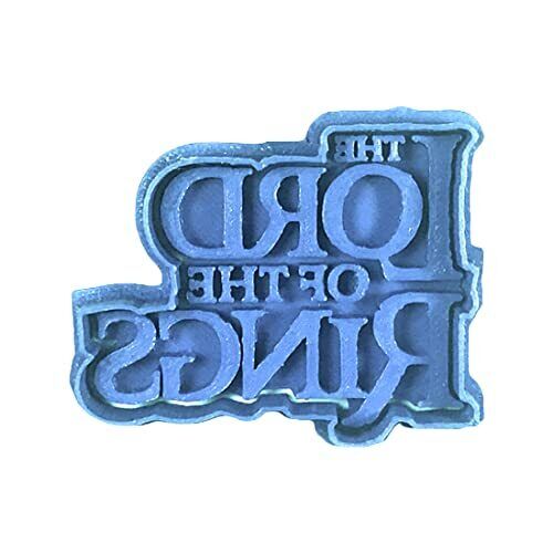 Cuticuter Il Signore degli Anelli Logo Taglierina per Biscotte, Blu