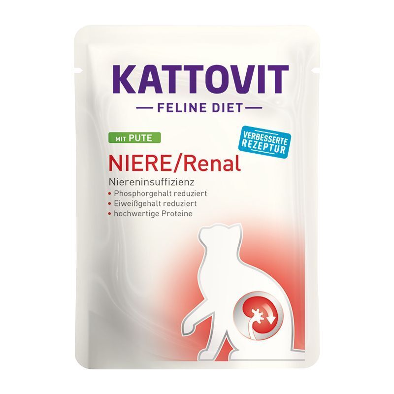 Kattovit renal tacchino busta 85g